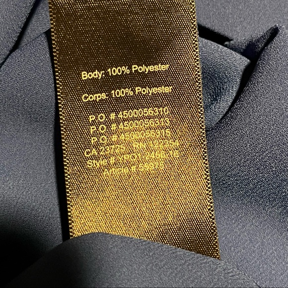 Babaton Murphy Blouse Royal Blue - Size S - Picture 6 of 6